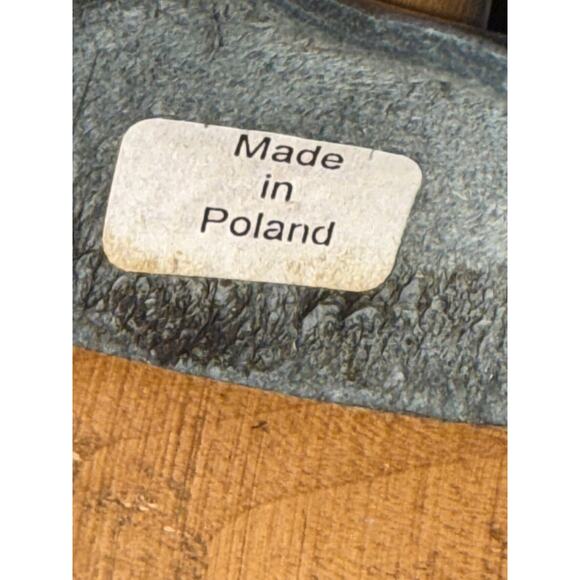 Bjork Swedish Comfort Black Leather Wooden Clog Sandals EU 37 / US 6.5–7 - Picture 8 of 8